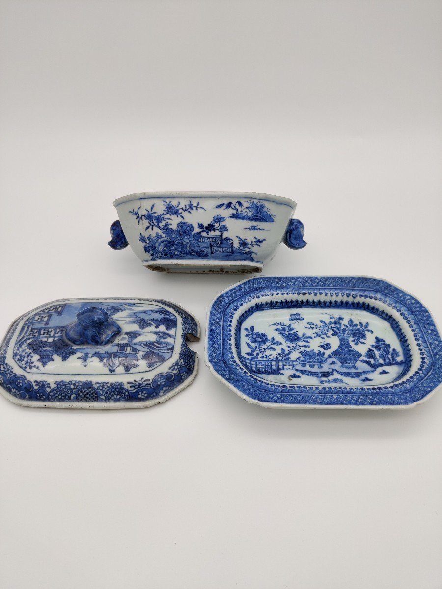 Pair Of Terrines From The East India Company-photo-2