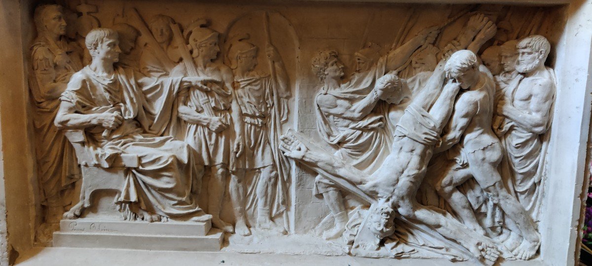 Bas Relief En Plâtre 