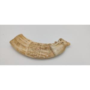 Carved Ivory Oliphant 