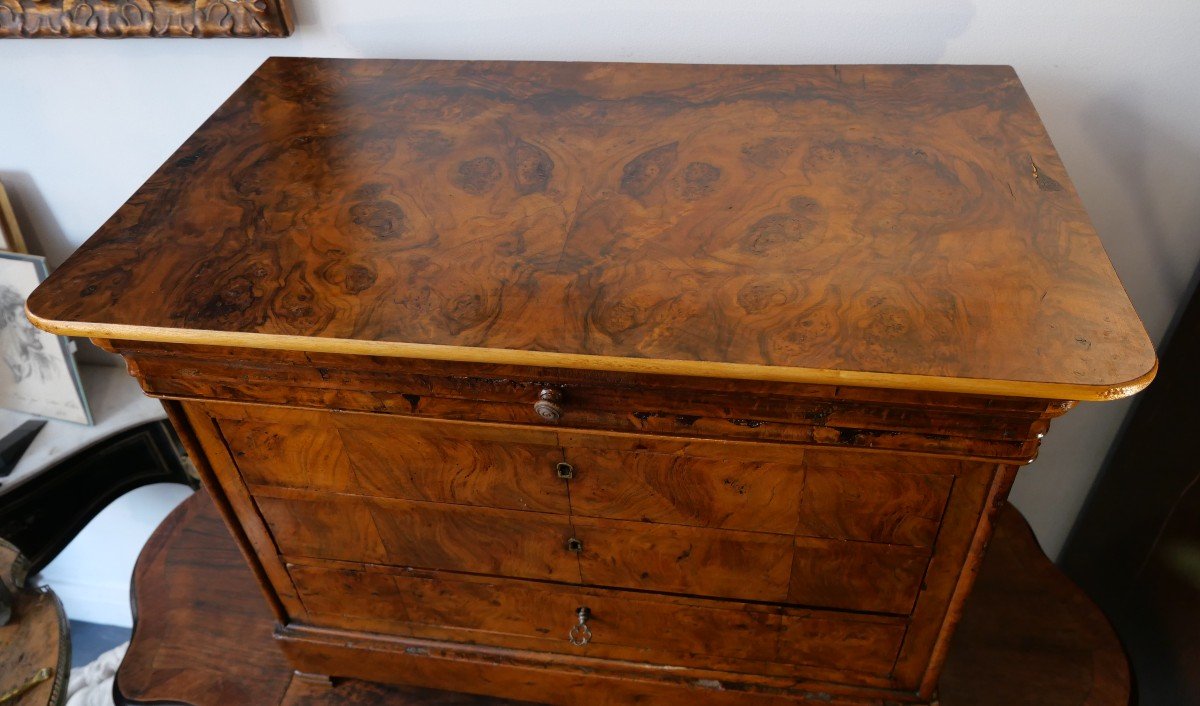 19th Century Miniature Chest Of Drawers-photo-2