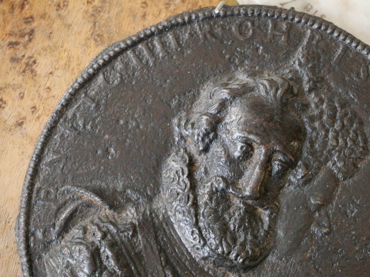 Henry IV In 19th Century Medallion-photo-4