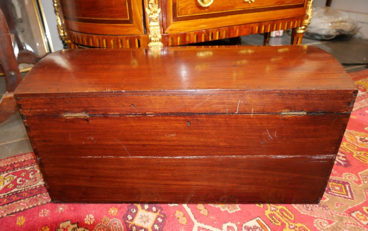 19th Century Mahogany Chest-photo-4