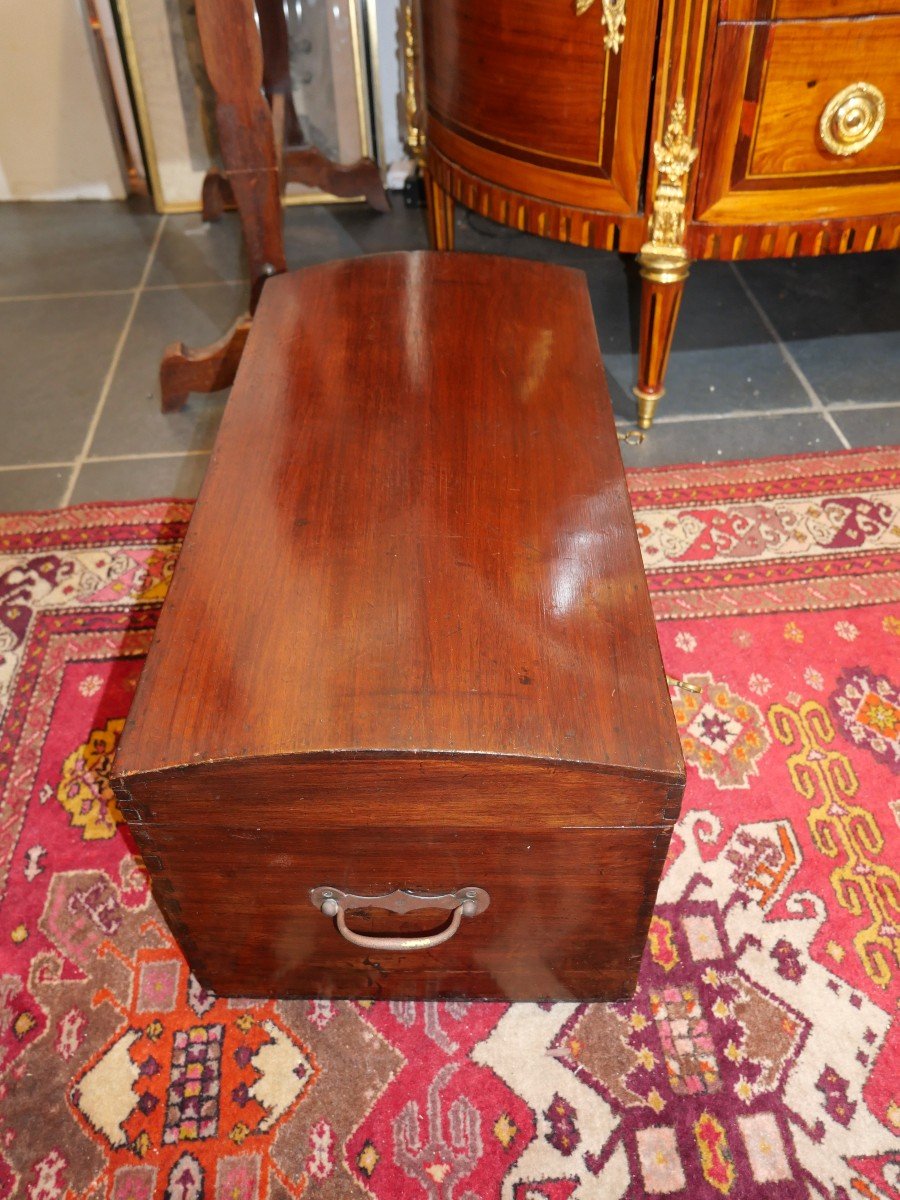 19th Century Mahogany Chest-photo-1