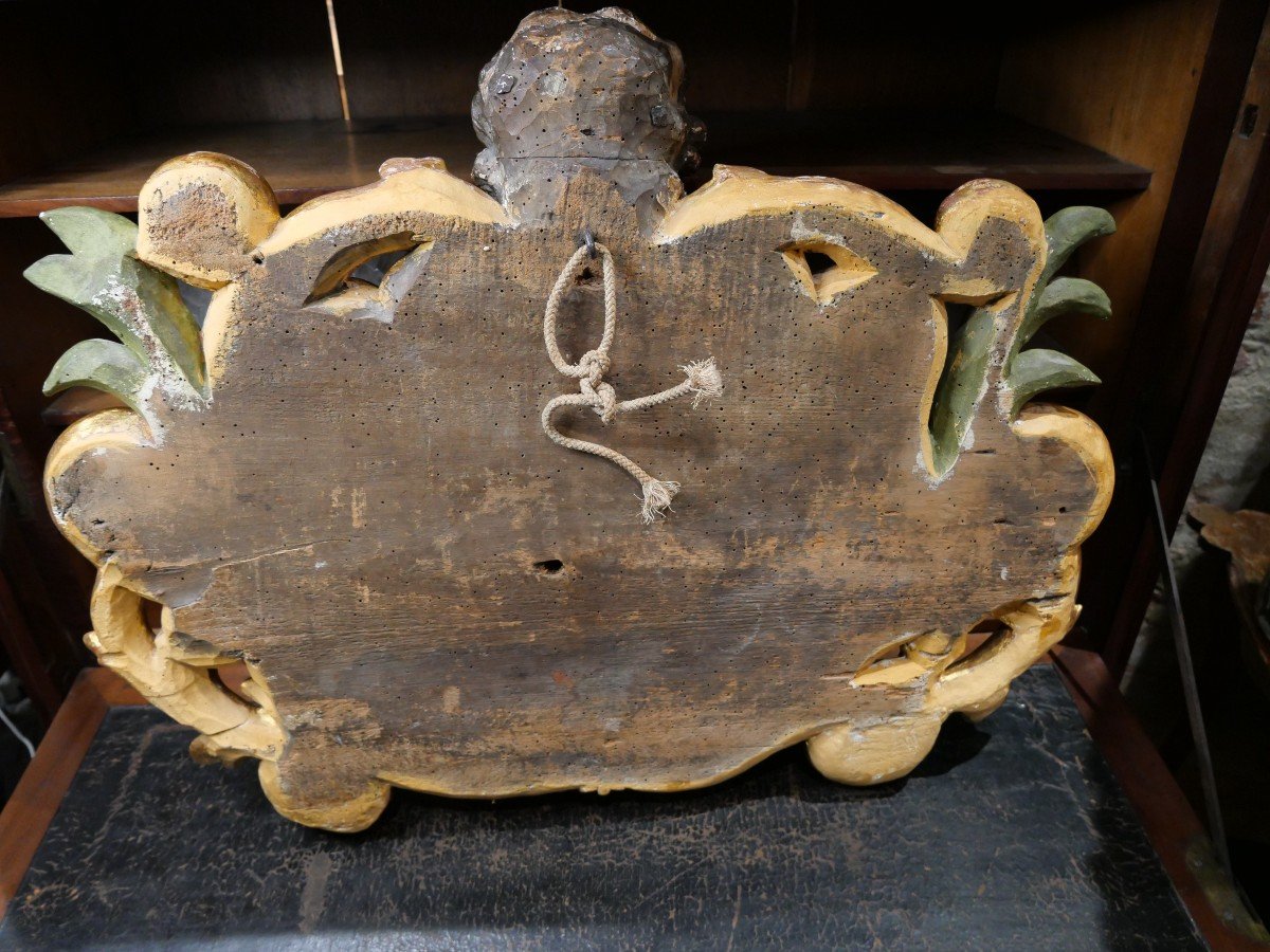 Large 18th Century Coat Of Arms-photo-1