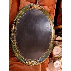 19th Century Painted Sheet Metal Tray