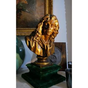 Bust Of Molière Barbedienne