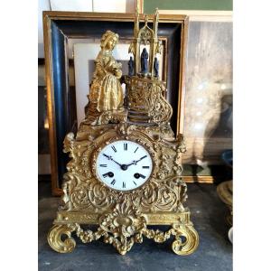 Small Mid-19th Century Clock