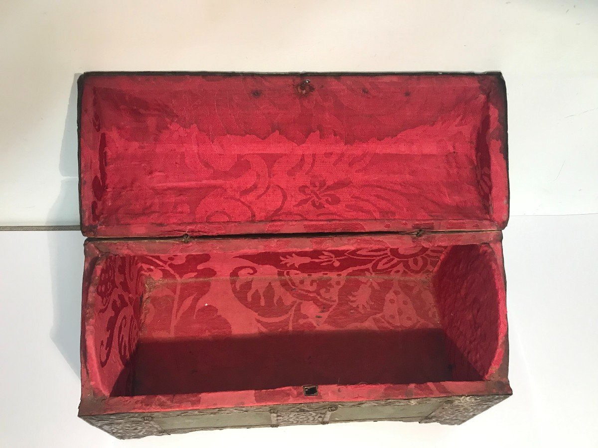 Coffret Italien en bois époque XVIIIème siècle-photo-4