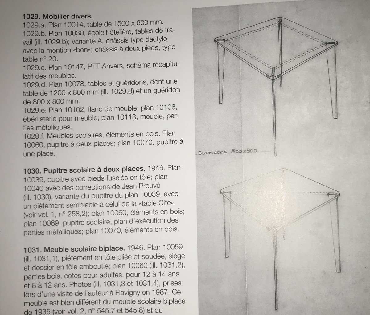 Table à jeux dans le goût de Prouvé XXème siècle-photo-7