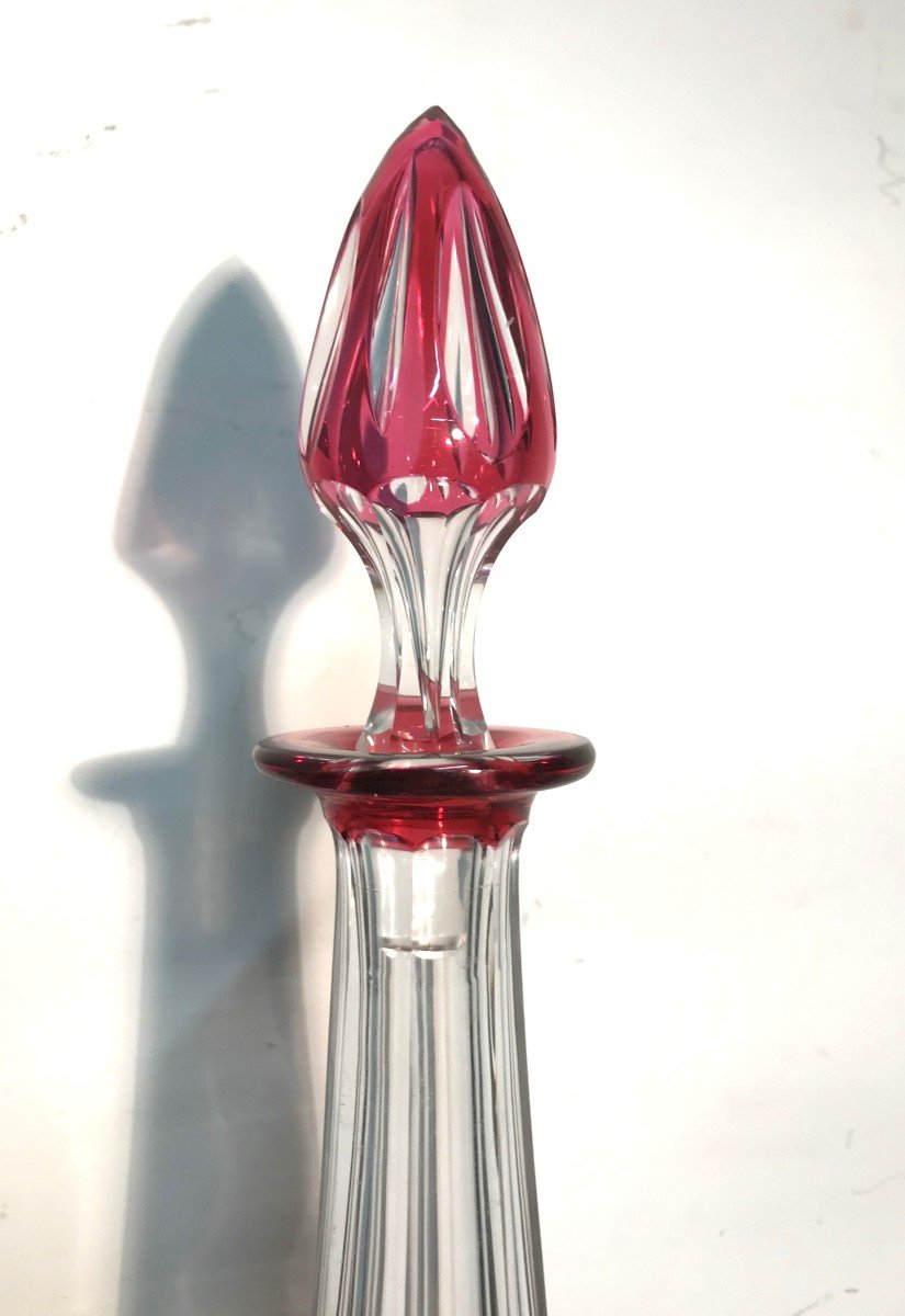 Eiffel Carafe In Cut Crystal-photo-4