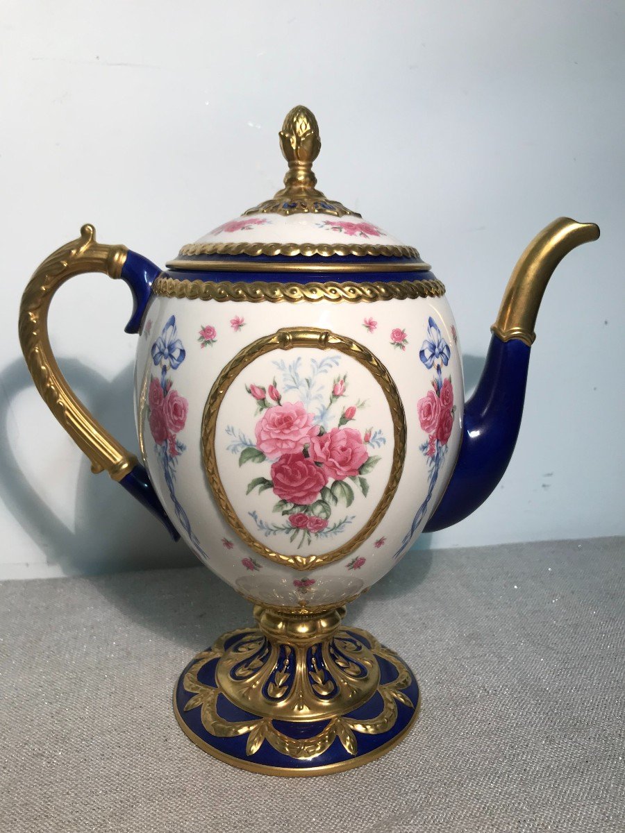 Fabergé Imperial Egg Teapot-photo-3