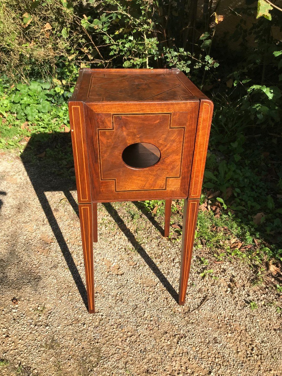 18th Century Louis XVI Period Bedside Table-photo-4