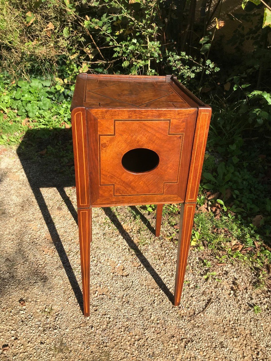 18th Century Louis XVI Period Bedside Table-photo-2