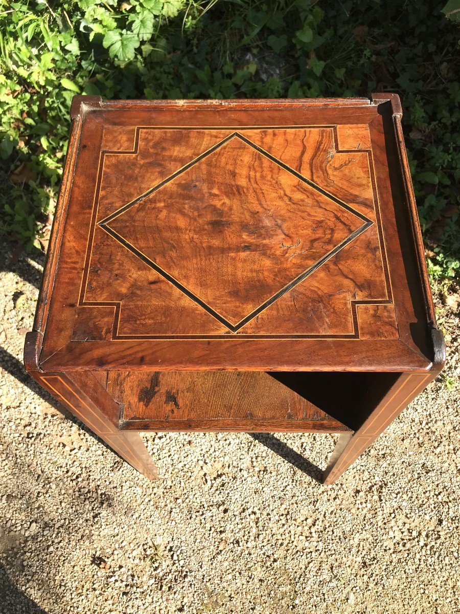 18th Century Louis XVI Period Bedside Table-photo-3