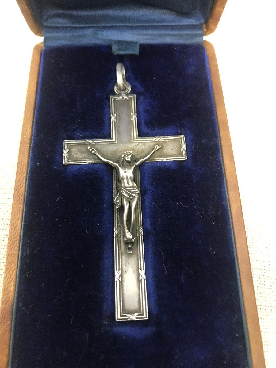 Solid Silver Crucifix -photo-2