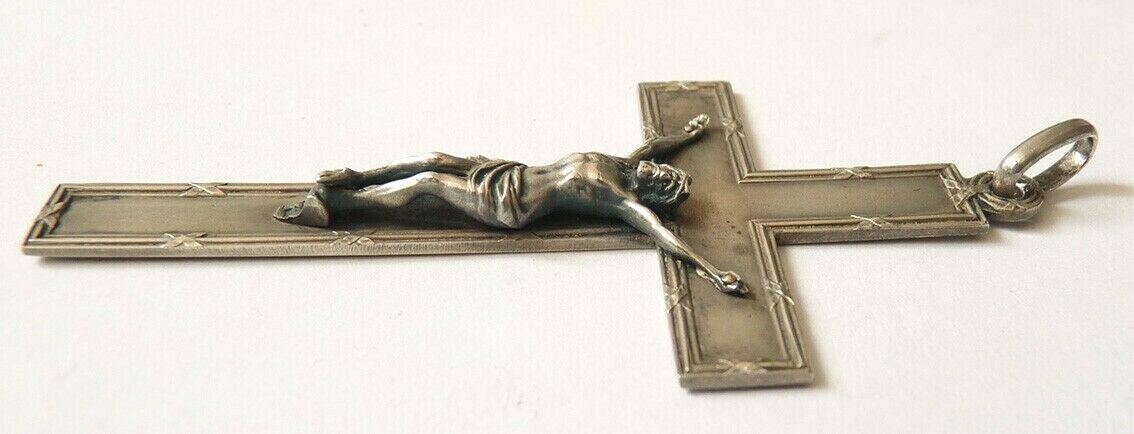 Solid Silver Crucifix -photo-4