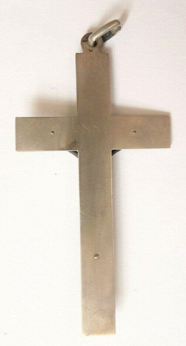 Solid Silver Crucifix -photo-1