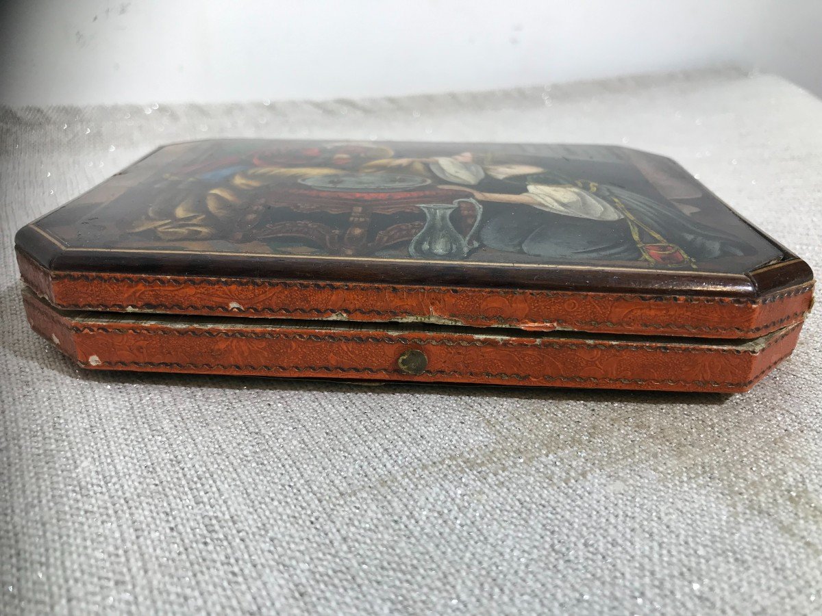 Dutch Renaissance Painting Jewelry Box-photo-1