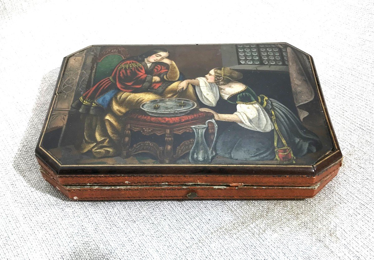 Dutch Renaissance Painting Jewelry Box