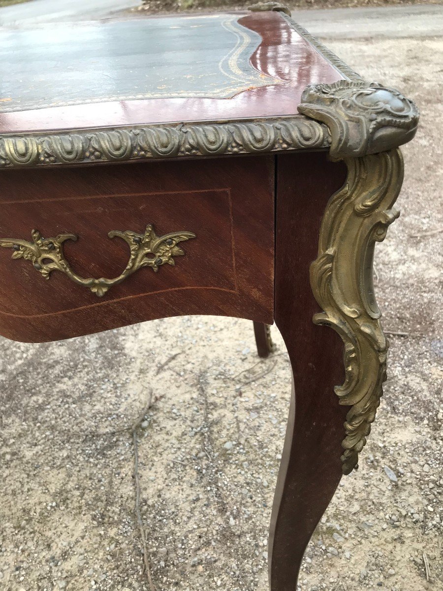 Bureau et fauteuil Louis XV Napoleon III-photo-7