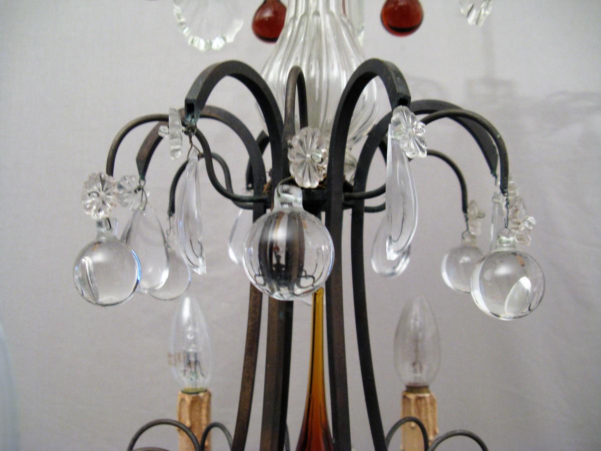 Chandelier Pendants Color Six Lights XIX-photo-4