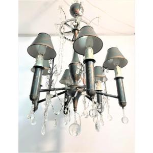 Empire Style Chandelier From Maison Baguès, 20th Century