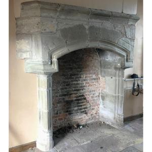 Renaissance Stone Fireplace 17th Century