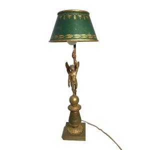 Empire Period Hot Water Bottle Lamp