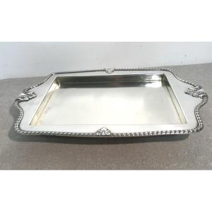 Silver Metal Tray