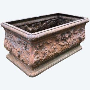 19th Century Cast Iron Planter