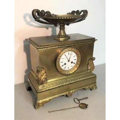 Gilt Bronze Clock, Restoration Period