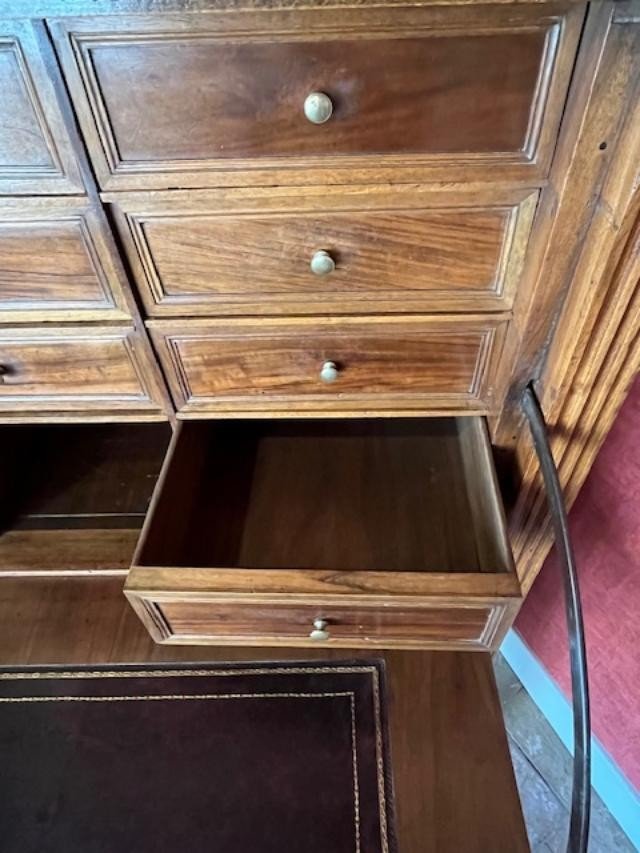 Louis XVI Walnut Secretary-photo-4