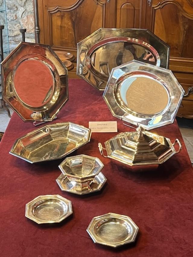 Exceptional Christofle Table Set