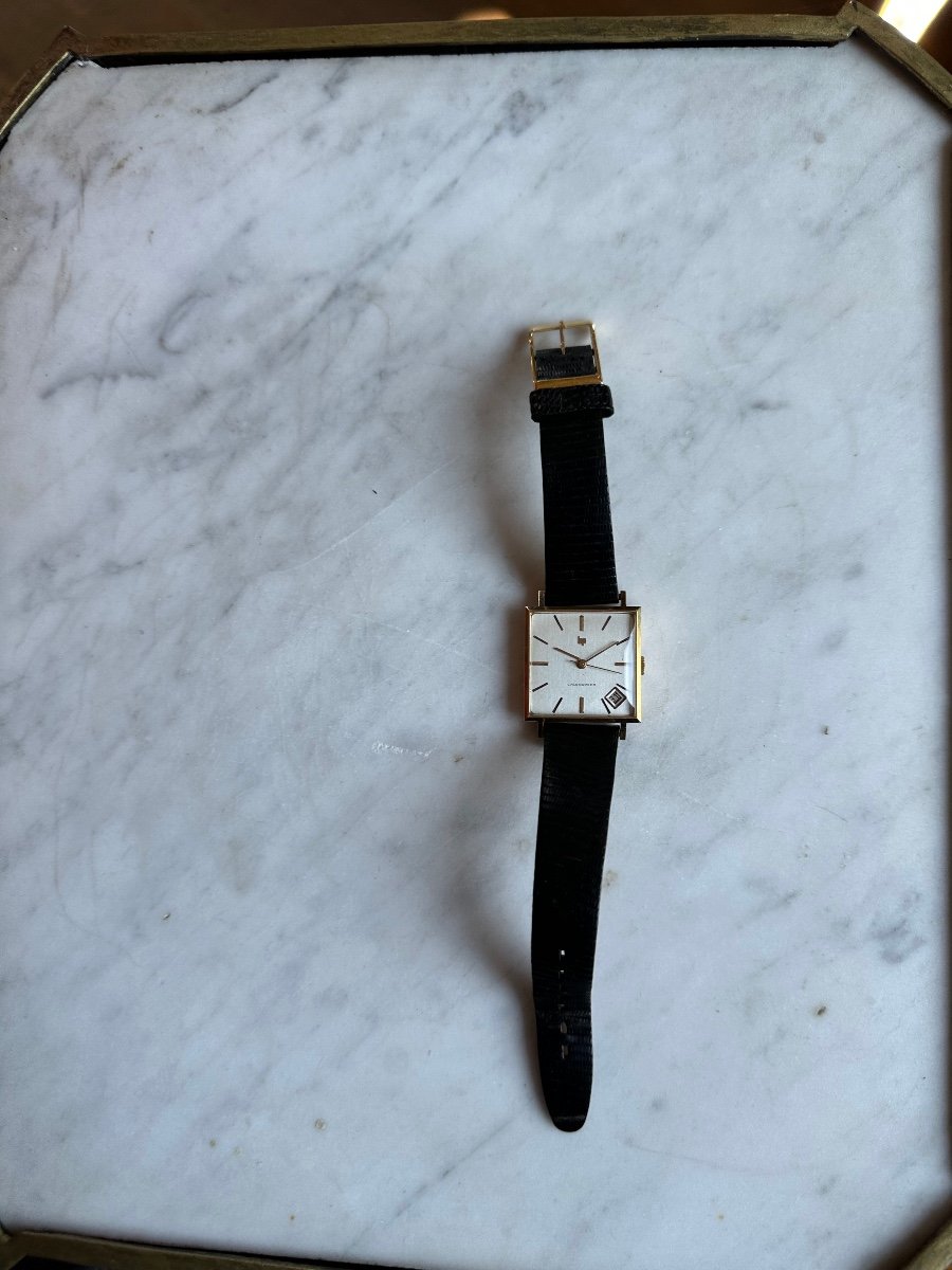 Vintage Gold Lip Watch-photo-3