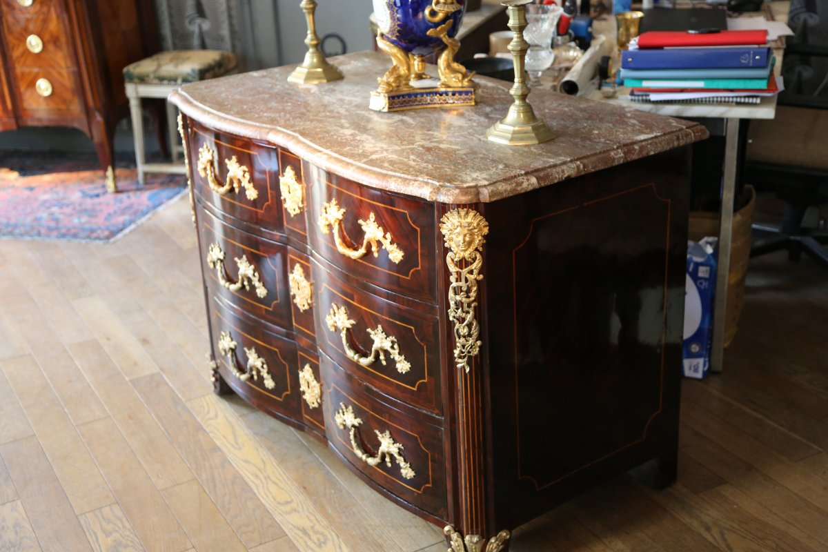 Commode Arbalette Louis XIV-photo-2