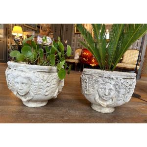 Pair Of 20th Century Garden Vases
