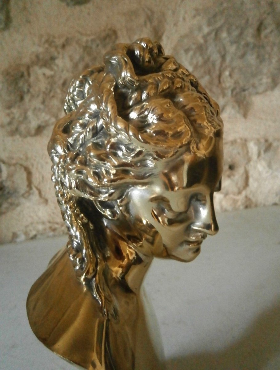 Buste En Bronze .-photo-3