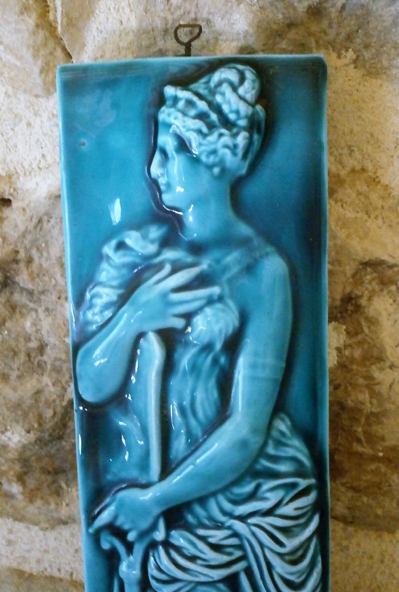 Céramique De Clement Massier,la Fontaine Des Innocents.-photo-1