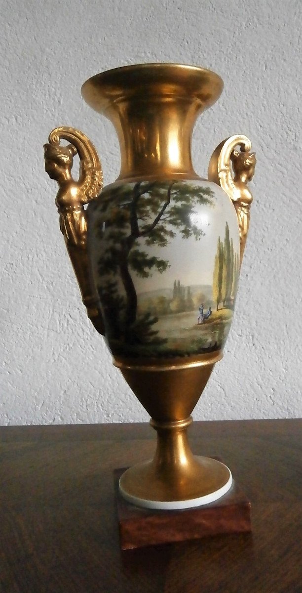 Empire Porcelain Vase.-photo-4