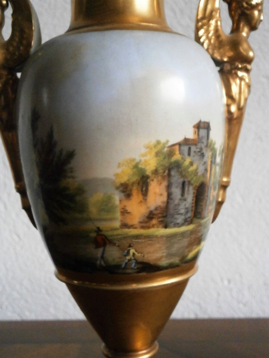 Empire Porcelain Vase.-photo-1