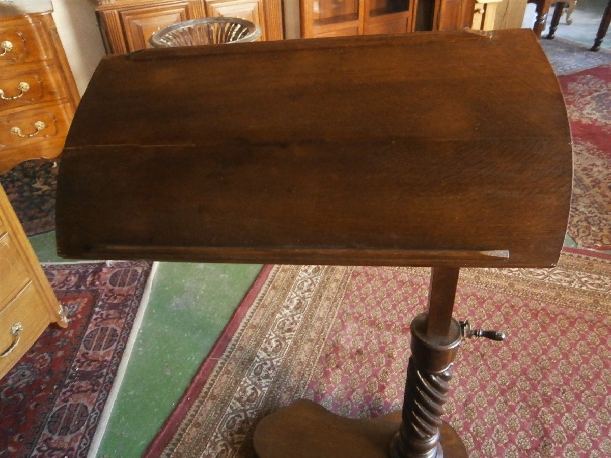 Lectern System Table In Oak.-photo-5