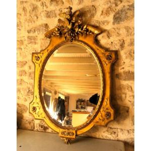 Large Oval Mirror.155x105 Cm