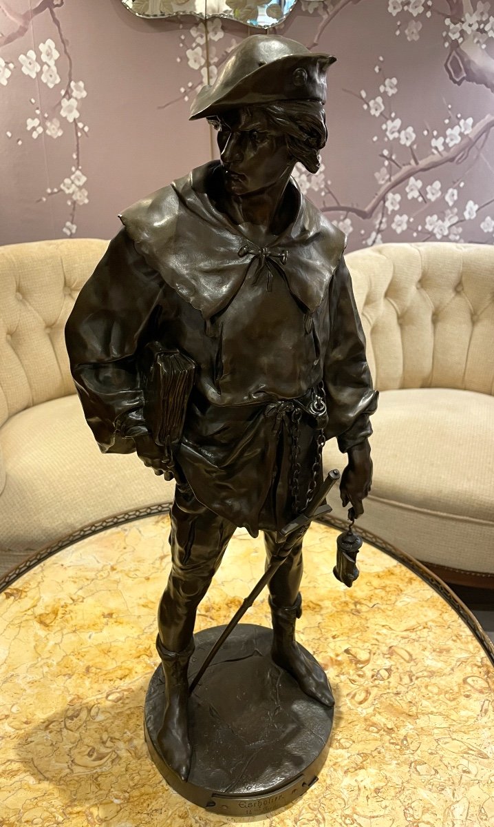 Large Bronze Signed Picault