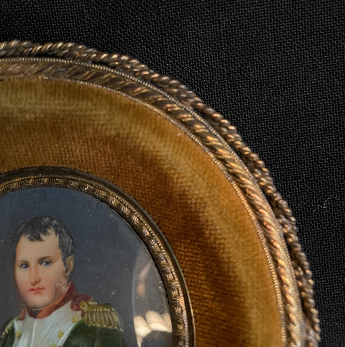 Pair Of Miniatures Napoleon 1st And Joséphine De Beauharnais-photo-4