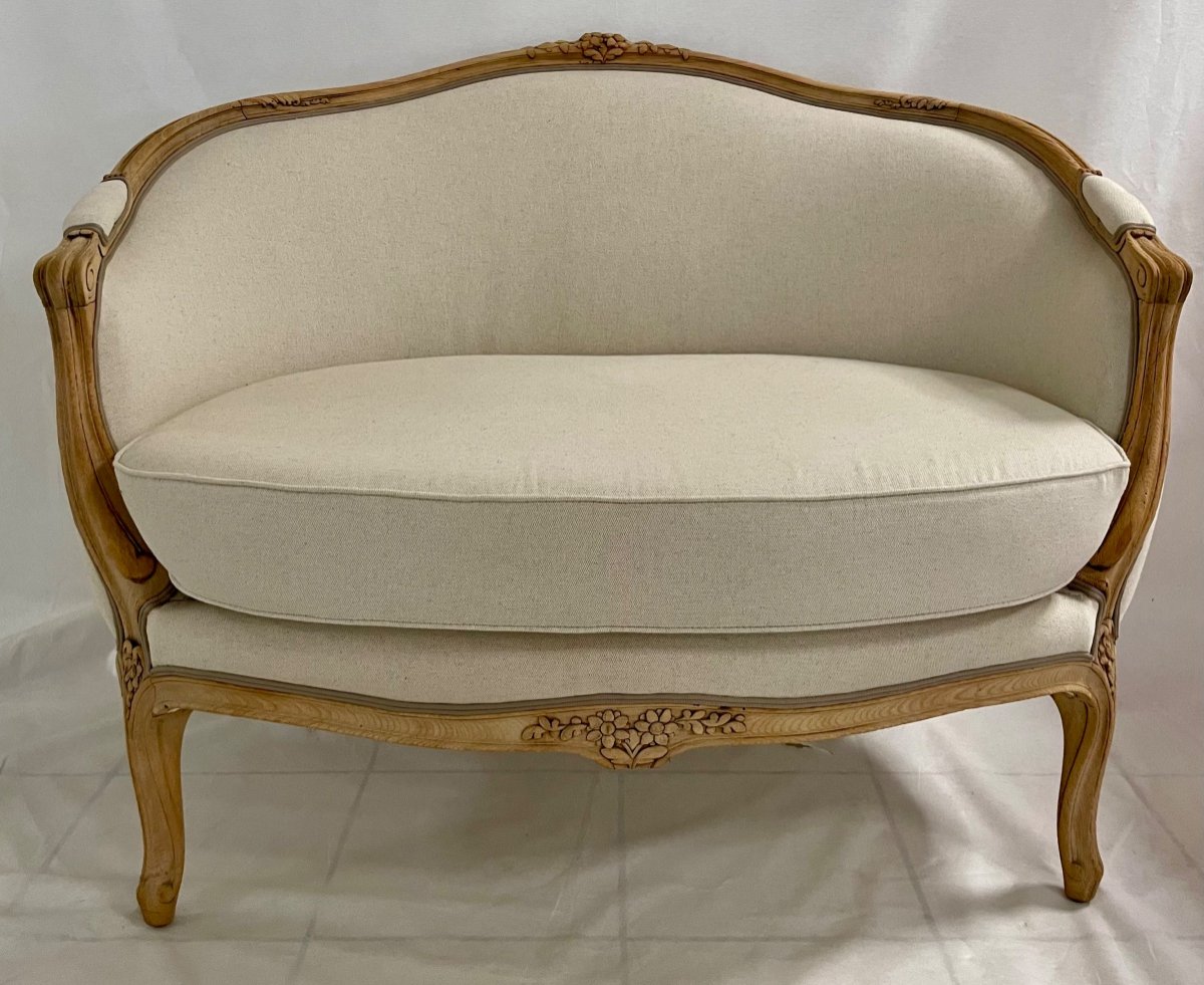 Louis XV Style Corbeille Sofa