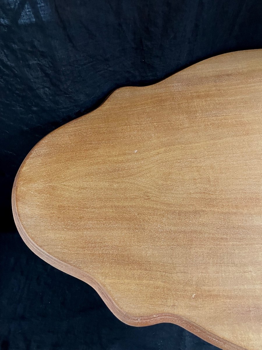 Walnut Violin Guéridon Table-photo-3