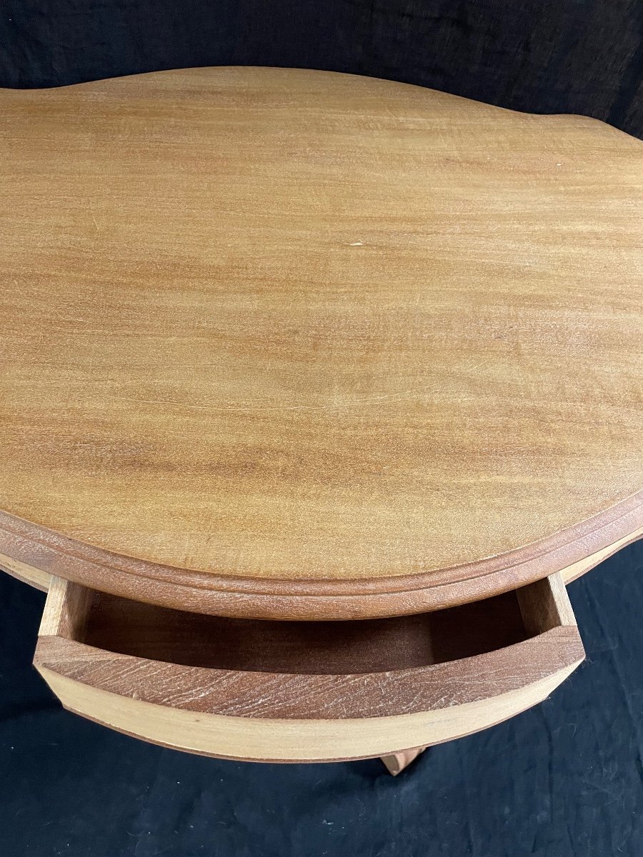 Walnut Violin Guéridon Table-photo-5