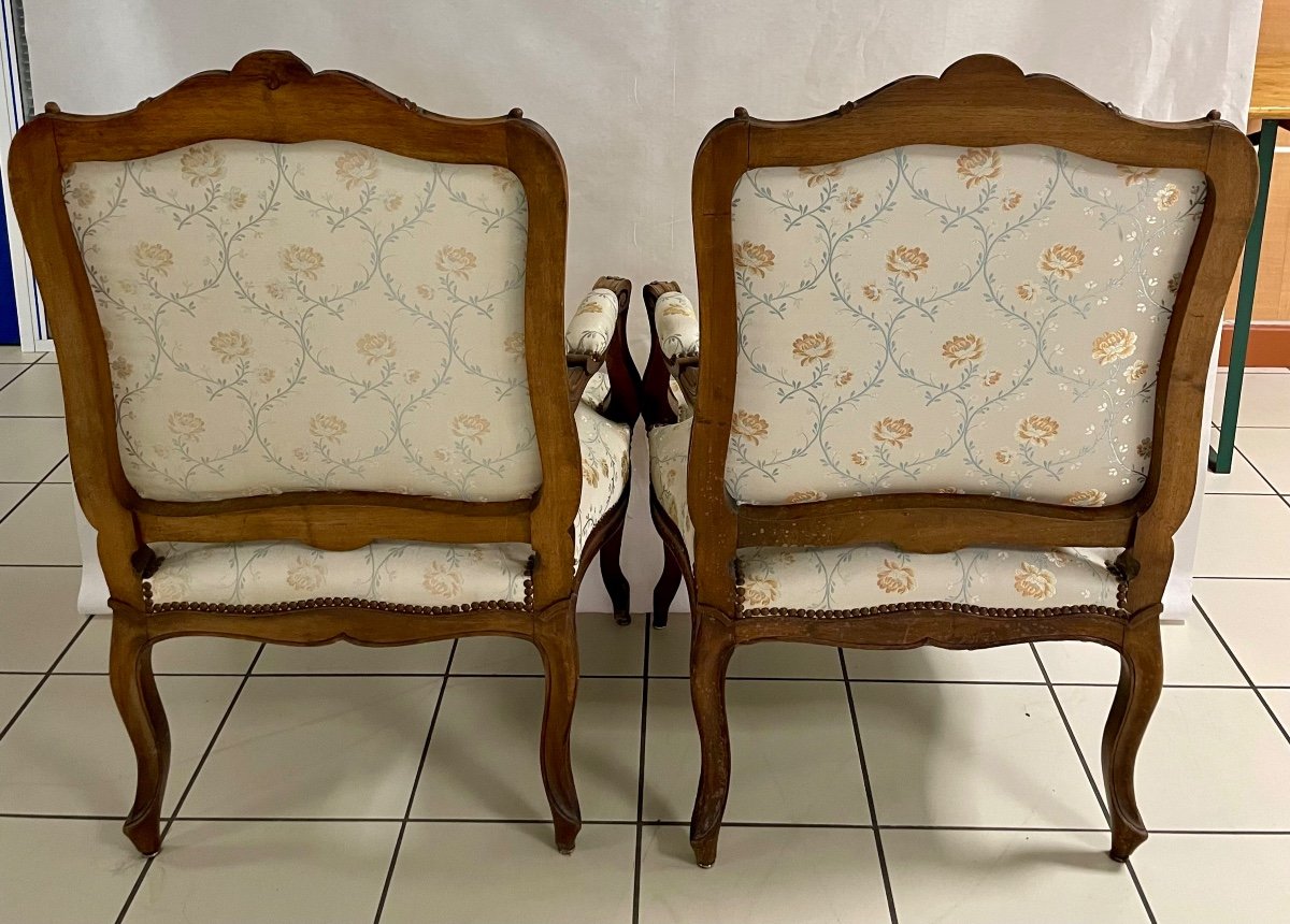 Salon Style Louis XV Noyer-photo-5