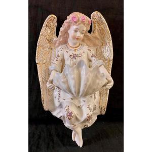 Large Meissen Benitier 