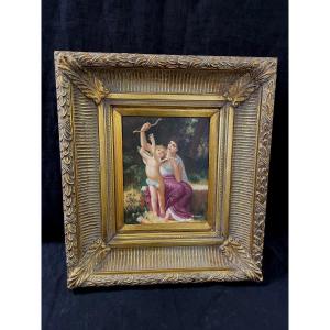 Tableau Figurant Venus Et Cupidon